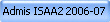 Inscrits ISAA2 2006-07